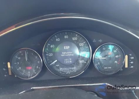 2006 Mercedes-Benz Cls 500 из США, поврежденный, VIN WDDDJ75X26A038786